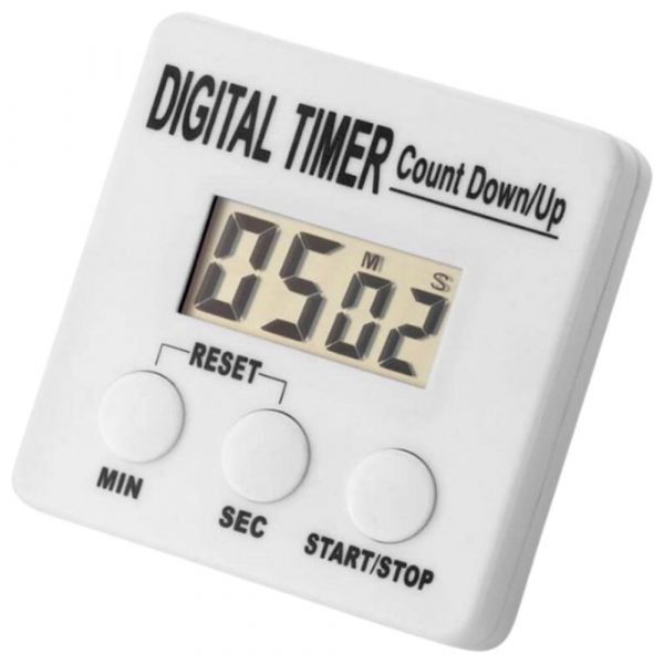 Premium Kitchen Timer with Alarm, Compact 6.8 x 6.8 x 2.5CM Design for Precision Cooking - Never Burn Your Meals Again!