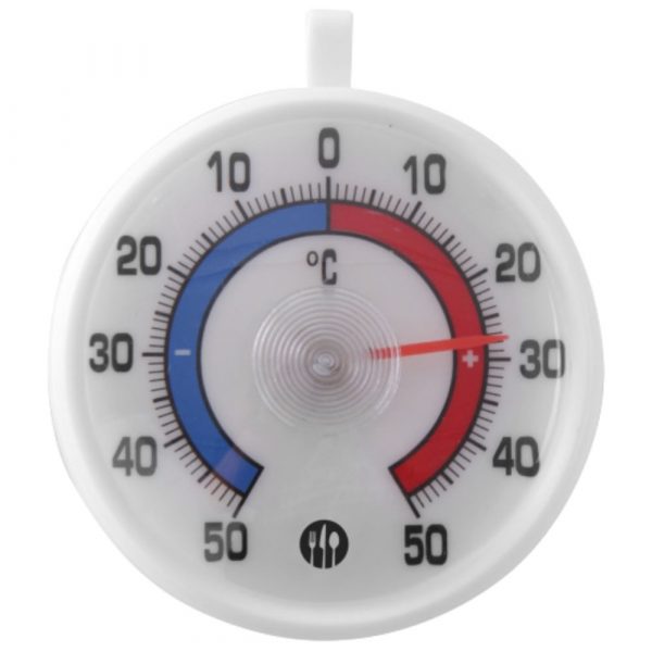 Accurate Disc Fridge/Freezer Thermometer - Monitor Temperature from -50º to 50ºC - Ideal for Home Use - Ensure Food Safety and Freshness