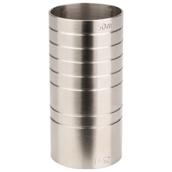 Premium THIMBLE JIGGER 25/50ML for precise cocktail measurements, ideal for home bartenders and professionals alike, buy now!