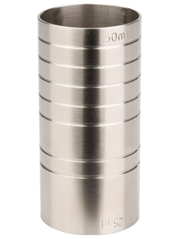 Premium THIMBLE JIGGER 25/50ML for precise cocktail measurements, ideal for home bartenders and professionals alike, buy now!