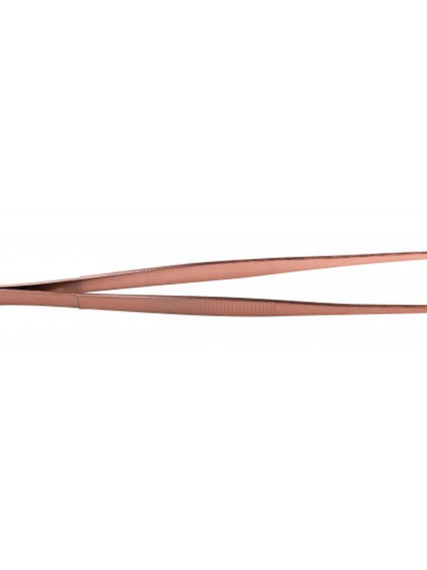 Premium 25cm Tong with Stainless Steel and Copper Plating - 00712-COP, Durable and Stylish Kitchen Utensil for Cooking, Non-Slip Grip