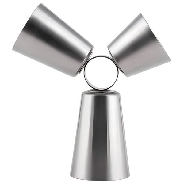 Premium TRIPLE JIGGER 20/30/50ML for precise cocktail measurements - a must-have for home bar enthusiasts and professional mixologists!