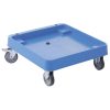 Sturdy and reliable trolley for dishwasher racks, measuring 575 x 545mm. Convenient and durable dishwashing solution for home and commercial use.