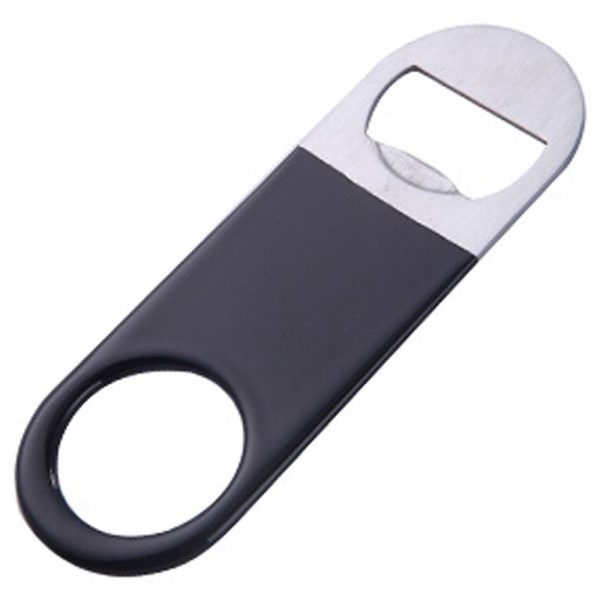 Black Small 11cm Vinyl Bar Blade - Premium Quality Bottle Opener for Bartenders and Beer Enthusiasts - Online Store Exclusive