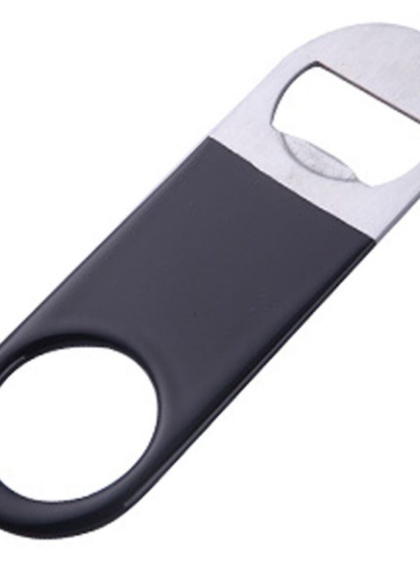 Black Small 11cm Vinyl Bar Blade - Premium Quality Bottle Opener for Bartenders and Beer Enthusiasts - Online Store Exclusive