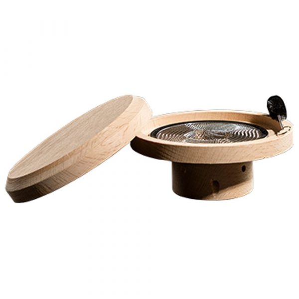 Enhance your cocktails with the exquisite Wooden Cocktail Smoker - elevate your drink game with this premium smoking tool!