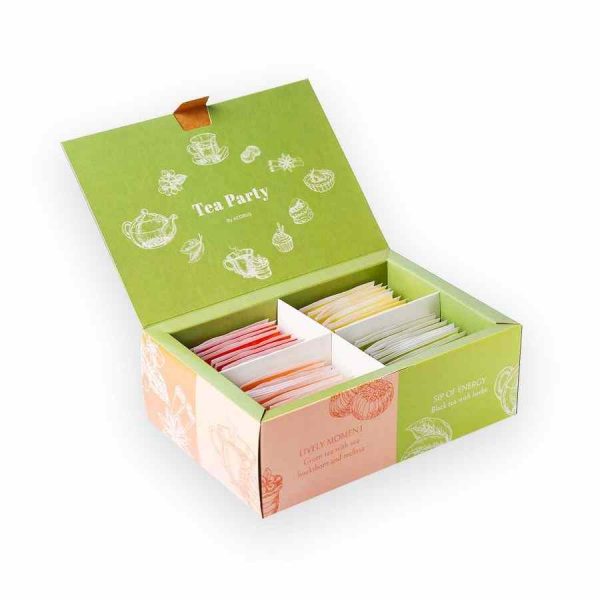 Delight in every sip with Acorus Tea Set, 40 Tea Bags - premium quality blend for tea lovers, perfect for a calming tea time at home.