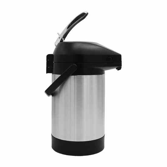 Premium 2.2 L Airpot - Keep beverages hot or cold with this durable and stylish stainless steel airpot. Ideal for home or commercial use.