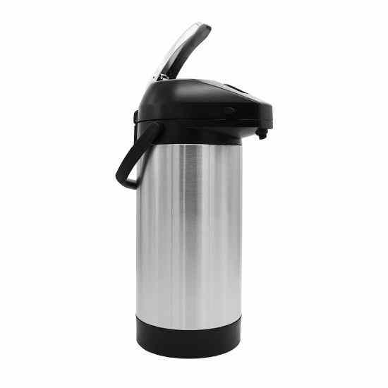 Premium 3.5 L Airpot for Hot & Cold Beverages - Stainless Steel Thermal Dispenser for Home & Office - Durable & Stylish Design