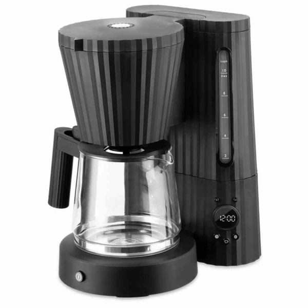 Experience barista-level perfection with the Alessi MDL14 Plissé drip coffee machine - elevate your coffee brewing game to new heights!