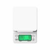 High Precision White Digital Scale for Accurate Weight Measurements - Perfect for Home and Kitchen Use