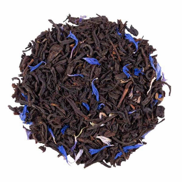 Premium Blue Earl Grey Organic Black Tea with Exquisite Bergamot Flavor - Luxury Blend for Tea Lovers