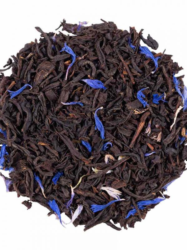 Premium Blue Earl Grey Organic Black Tea with Exquisite Bergamot Flavor - Luxury Blend for Tea Lovers