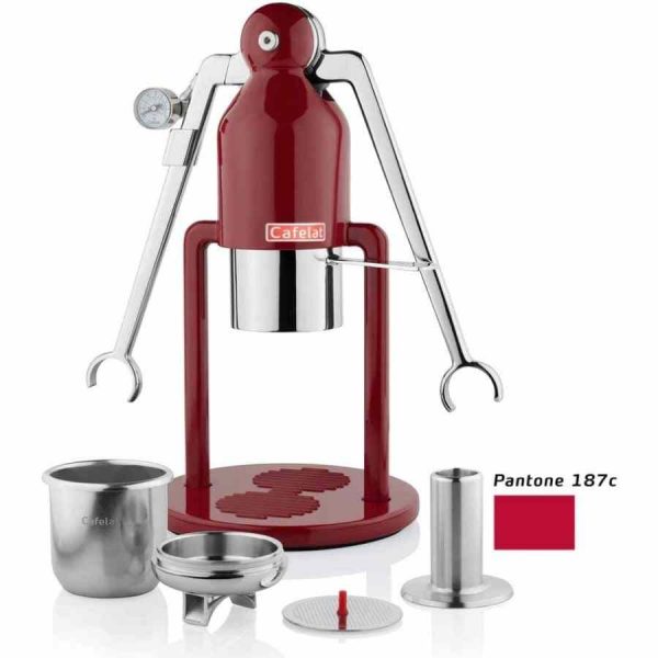 Experience artisanal coffee with the Cafelat Robot Barista Manual Espresso Machine - the perfect blend of elegance and precision for espresso lovers!