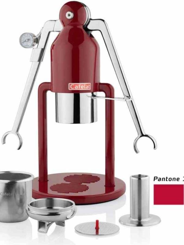 Experience artisanal coffee with the Cafelat Robot Barista Manual Espresso Machine - the perfect blend of elegance and precision for espresso lovers!