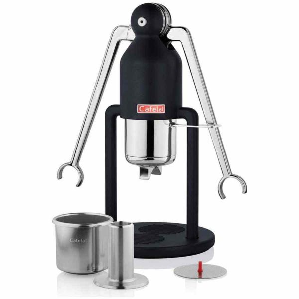 Experience coffee perfection with the Cafelat Robot Regular Manual Espresso Machine, your key to barista-quality coffee at home.