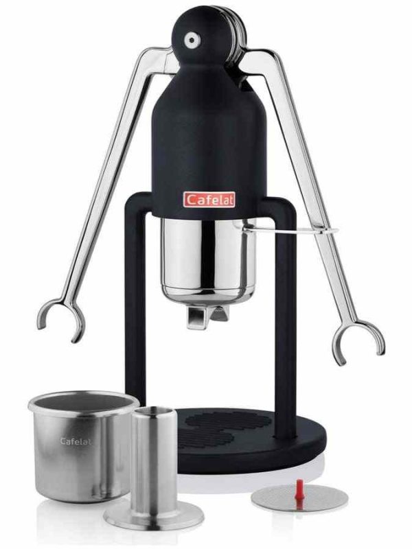 Experience coffee perfection with the Cafelat Robot Regular Manual Espresso Machine, your key to barista-quality coffee at home.