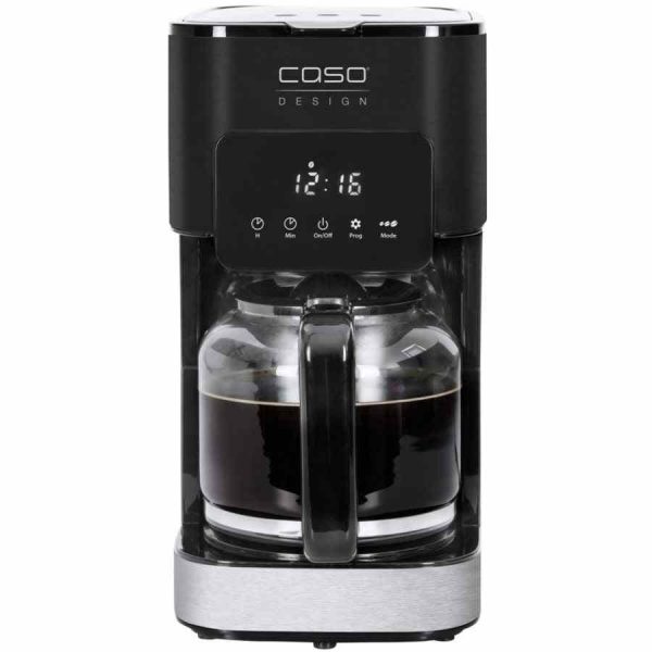 Experience rich aromas with CASO Coffee Taste & Style coffee maker with timer - the perfect blend of quality and convenience for coffee lovers!