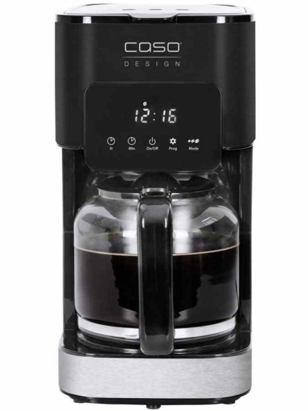 Experience rich aromas with CASO Coffee Taste & Style coffee maker with timer - the perfect blend of quality and convenience for coffee lovers!