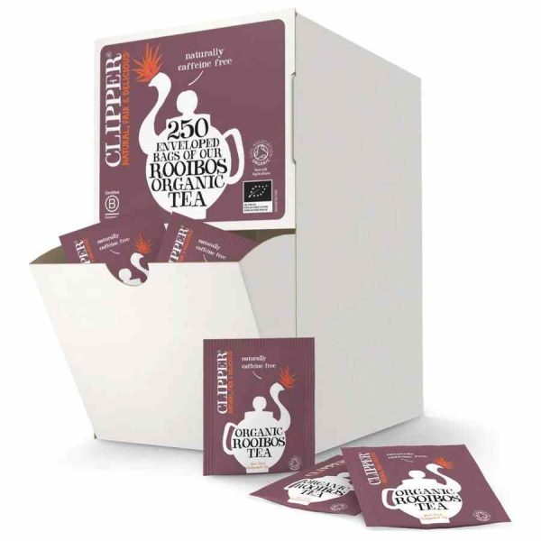 Premium Clipper Organic Rooibos Infusion - Natural and caffeine-free herbal tea for a soothing and refreshing experience