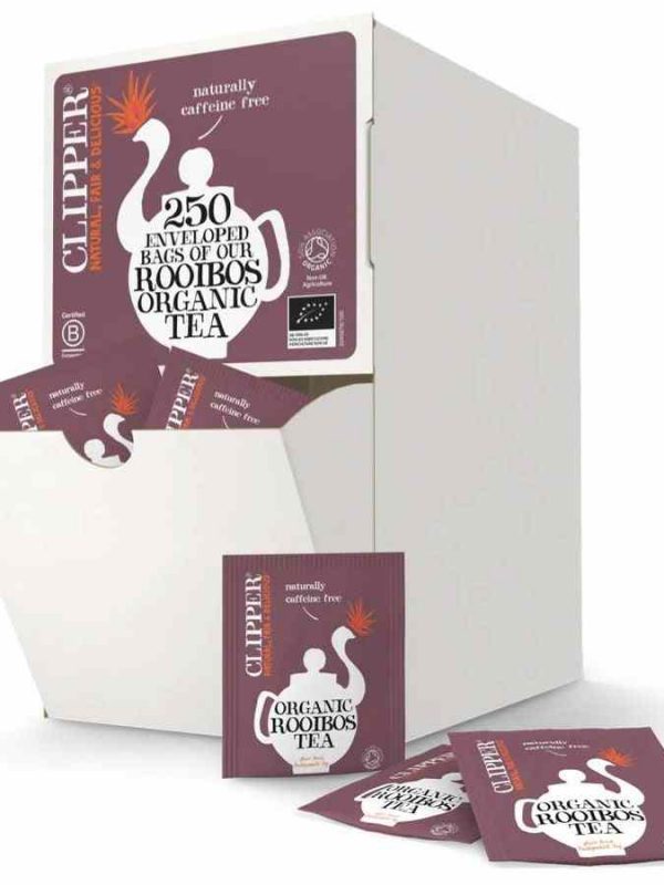 Premium Clipper Organic Rooibos Infusion - Natural and caffeine-free herbal tea for a soothing and refreshing experience