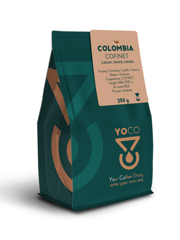 Buy Colombia COFINET Filter 250g - Enjoy premium coffee from Colombia, perfect for a rich and flavorful brew! Order online now.
