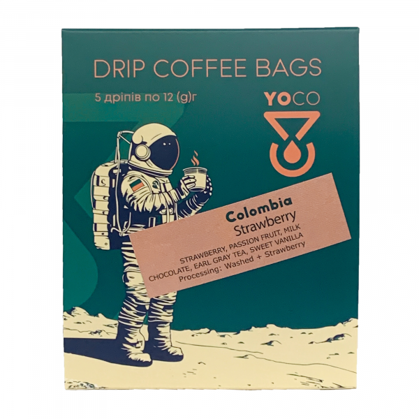 Delicious Colombia Strawberry flavor in 5 convenient drips, perfect for enhancing your favorite treats and beverages. Buy online now!