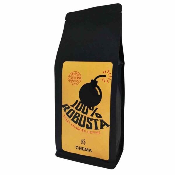 Indulge in the rich aroma of 100% Robusta Coffee Bean Cream - your perfect morning pick-me-up! Made with the finest quality beans.