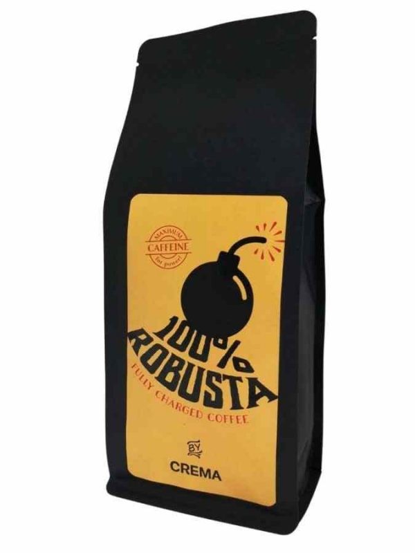 Indulge in the rich aroma of 100% Robusta Coffee Bean Cream - your perfect morning pick-me-up! Made with the finest quality beans.