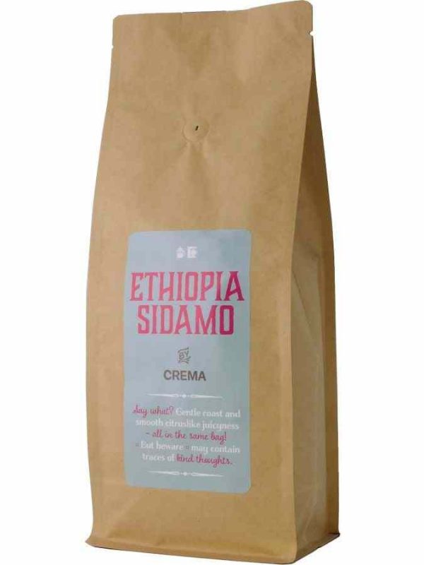 Indulge in the finest Ethiopian Sidamo Cream - a rich, flavorful delight for coffee lovers worldwide.