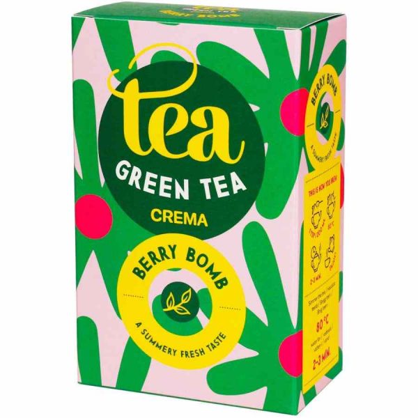 Indulge in Bomba Green Berry Chá Cream 85 g - a delightful fusion of flavors, perfect for your tea time cravings. Buy online now!