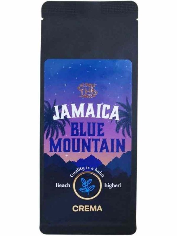 Indulge in luxury with our 100g Creme Jamaica Blue Mountain coffee - the ultimate gourmet pick-me-up for coffee aficionados.