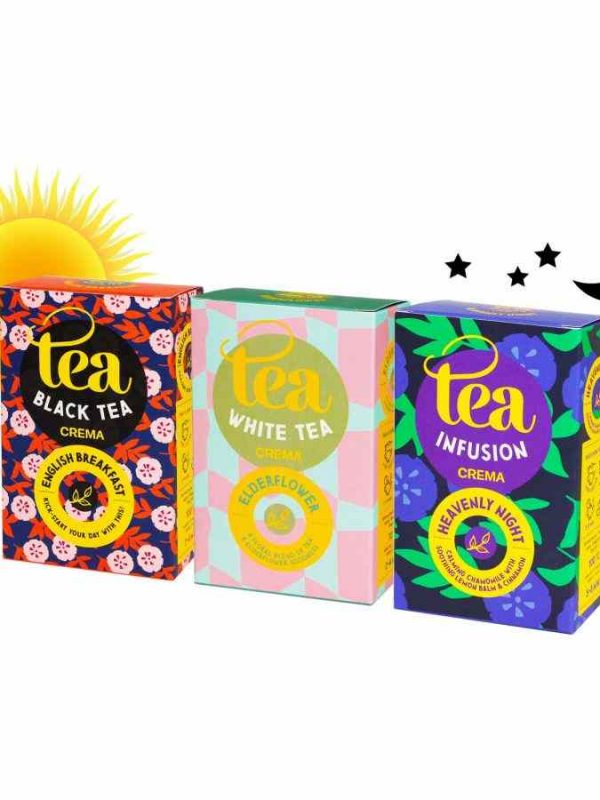 Indulge in the luxurious Crema tea collection for a delightful journey from morning to night. Enhance your tea experience with our premium selection.