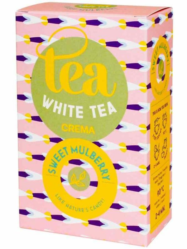 Indulge in Sweet Mulberry White Tea Crema 50g - a luxurious treat filled with exquisite flavors. Perfect for a delightful tea experience!