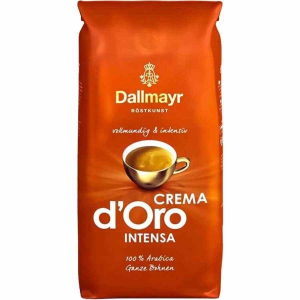 Indulge in the rich aroma of Dallmayr Intense Crema d’Oro 1 kg coffee beans for a gourmet experience like no other.