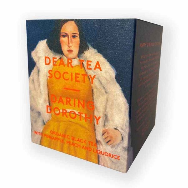 Indulge in Dear Tea Society Daring Dorothy Organic Black Tea 80g - a bold and exquisite blend for connoisseurs. Savor the premium quality!