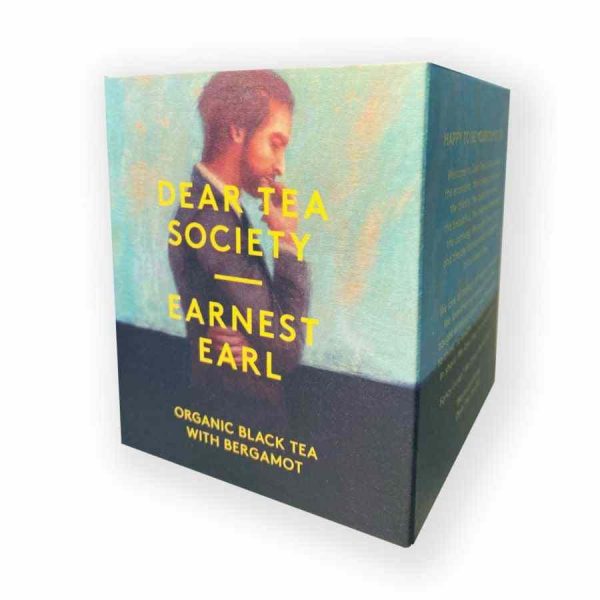 Experience pure bliss with Dear Tea Society Ernest Earl Organic Black Tea 80 g - a premium blend of rich flavors for tea enthusiasts.