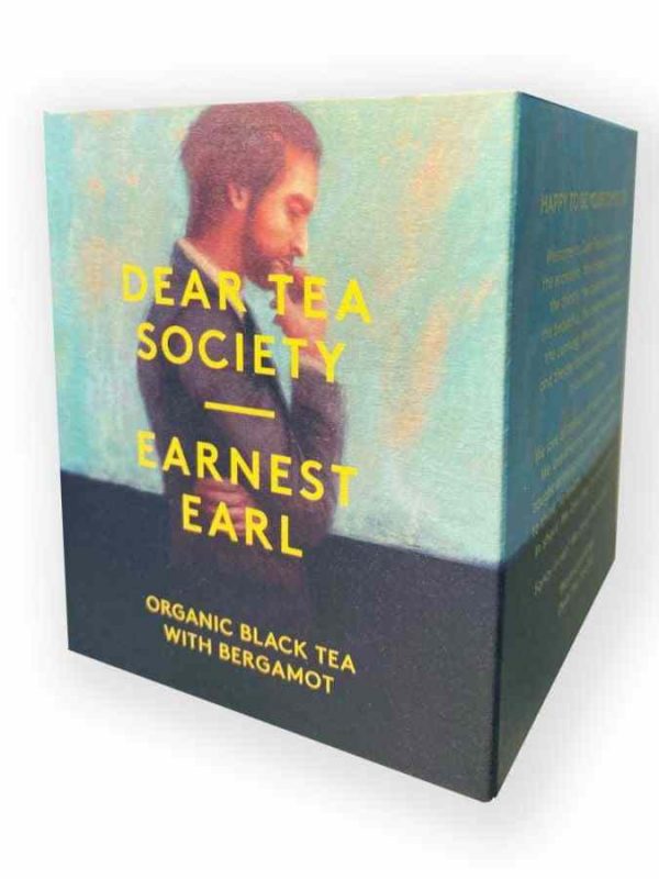 Experience pure bliss with Dear Tea Society Ernest Earl Organic Black Tea 80 g - a premium blend of rich flavors for tea enthusiasts.