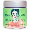 Indulge in luxurious Dear Tea Society Modest Matcha 40g Lata - the exquisite green tea blend for a truly delightful experience!
