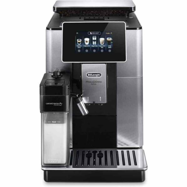 Experience coffee perfection with DeLonghi ECAM610.75.MB PrimaDonna Soul Automatic Coffee Machine - the ultimate brewing companion for coffee lovers!