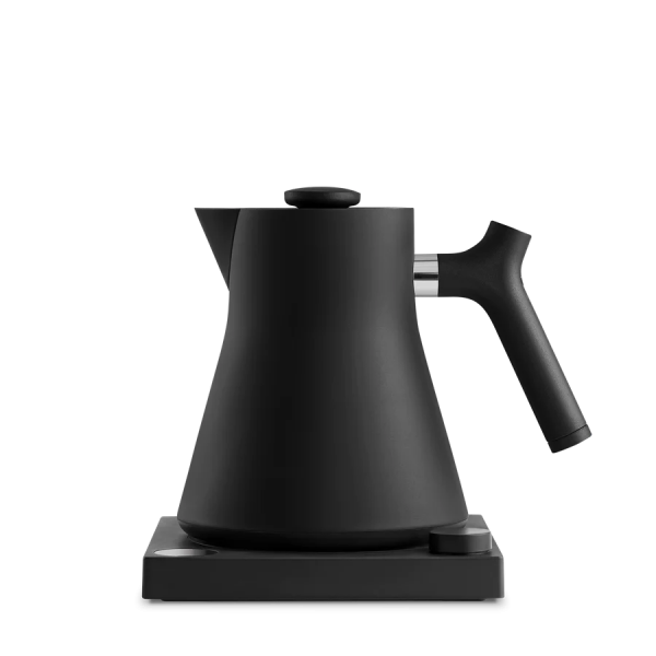 Premium Fellow Kettle Corvo EKG 0.9L in Sleek Matte Black Finish - Buy Now for a Stylish Brewing Experience