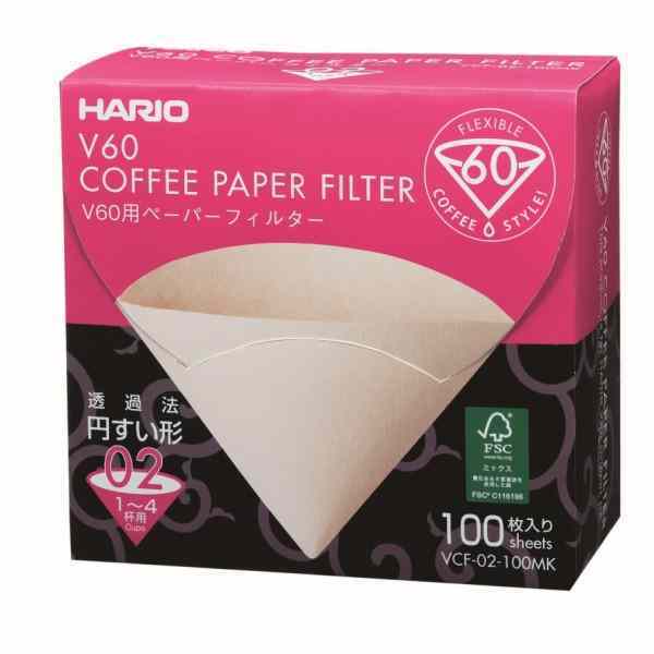 V60 Filter 02 Unbleached Box - 100 Units: Premium coffee filters for flavorful brews, ideal for home or professional use. Buy now!