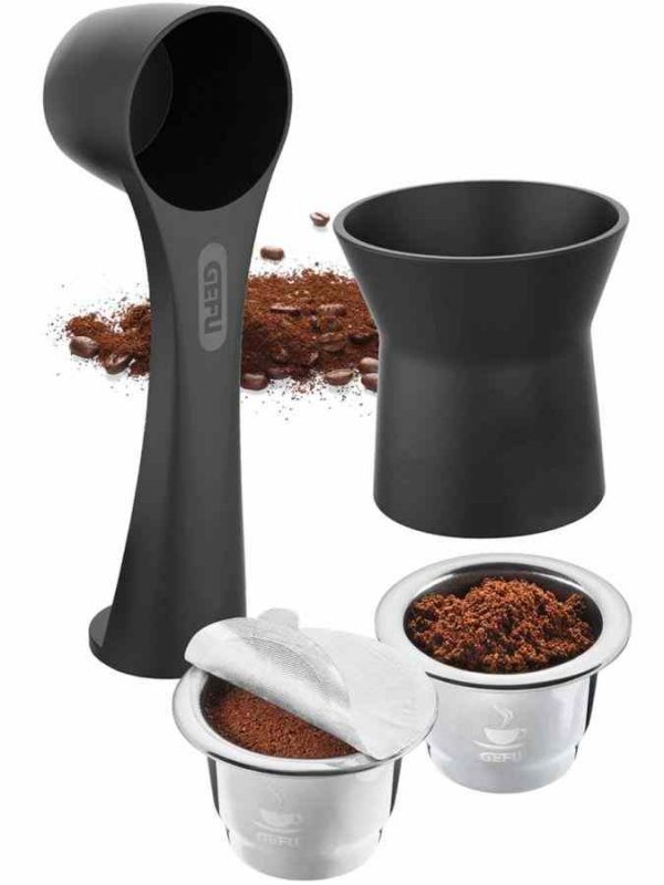 Premium Gefu Conscio Coffee Capsule Set, Nespresso Compatible - Elevate Your Coffee Game with Superior Quality and Convenience