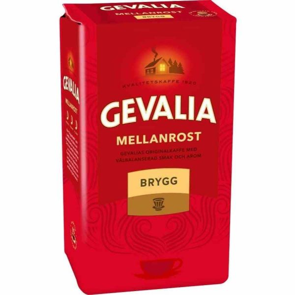 Discover the rich flavor of Gevalia Medium Roast Coffee Brew 450g Ground - perfect for coffee lovers seeking high-quality brews.