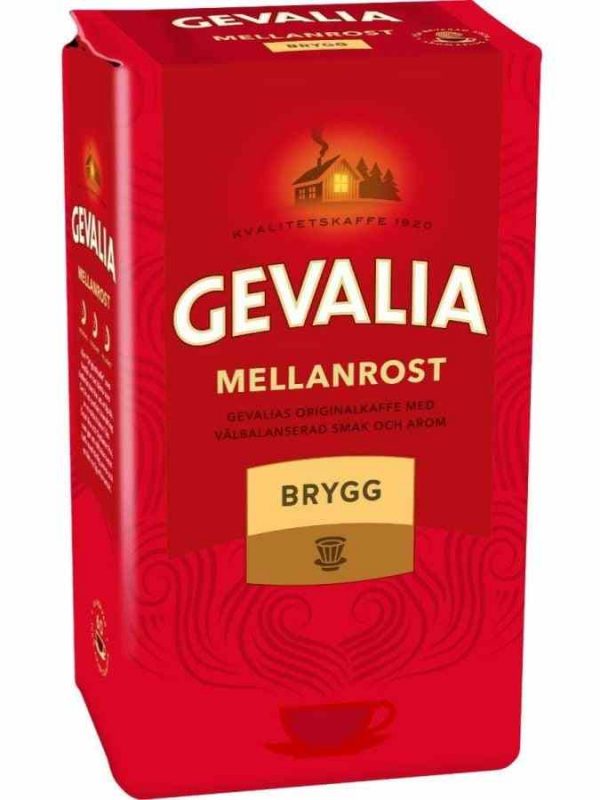 Discover the rich flavor of Gevalia Medium Roast Coffee Brew 450g Ground - perfect for coffee lovers seeking high-quality brews.