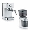 Get your perfect espresso fix with the Graef Salita espresso machine + coffee grinder CM201 - ultimate convenience and quality in one!