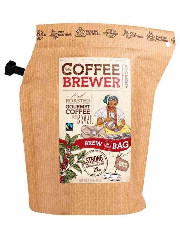 Indulge in the rich flavors of Grower's Cup Brasil Coffeebrewer - a convenient and exquisite way to enjoy premium coffee at home.