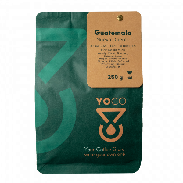 Experience the rich flavors of Guatemala with our New East Filter 250g coffee, a premium blend for your brewing pleasure.
