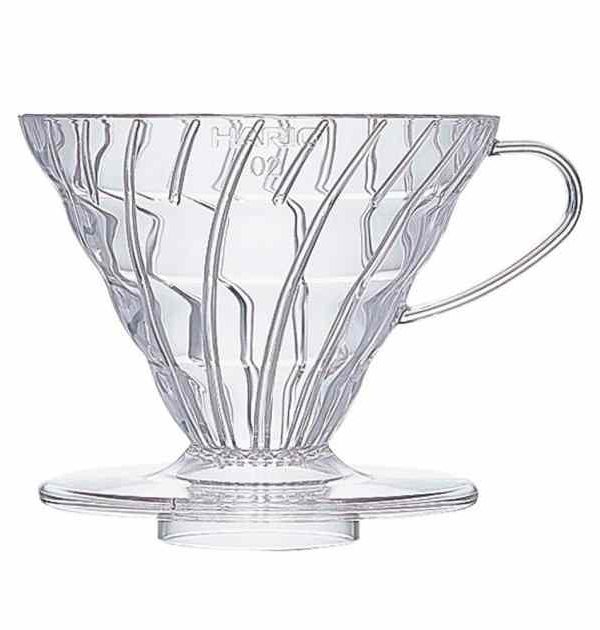 Enjoy perfect pour-over coffee with Hario V60 Coffee Dripper 02 made of durable polypropylene | VD-02 coffee maker