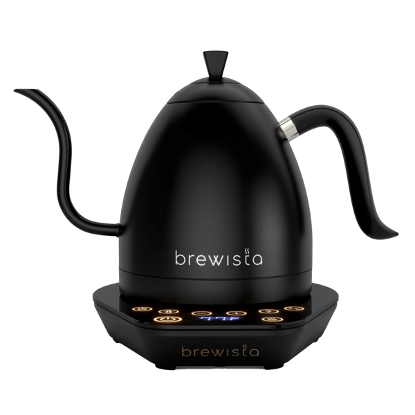 Shop the sleek BREWISTA ARTISAN Black Kettle with Black Base 1L for a stylish addition to your kitchenware collection. Perfect for coffee enthusiasts!